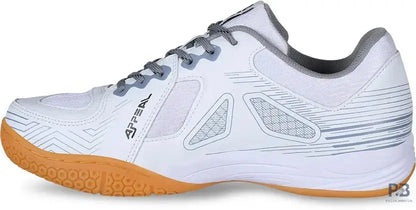 Nivia Appeal 3.0 Badminton Shoes | White/Grey