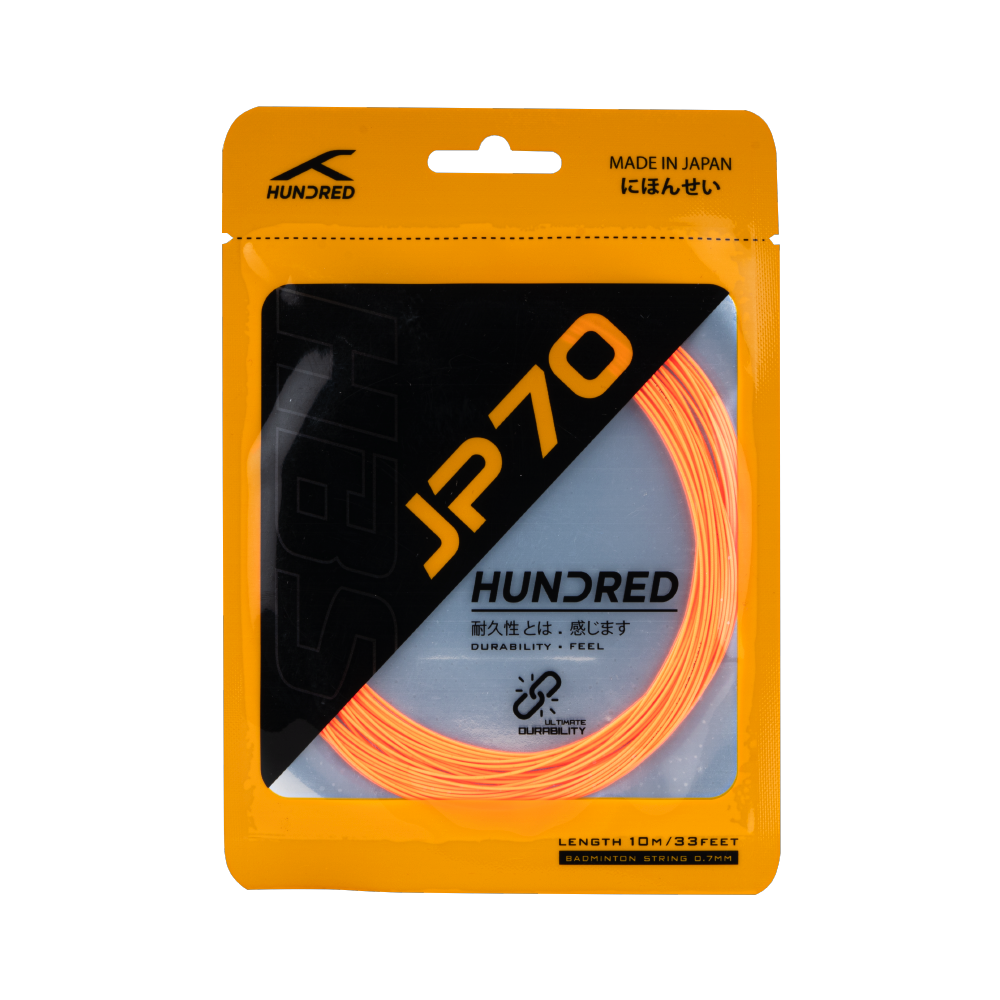 Hundred Badminton String JP 70 - Popsicle-Orange
