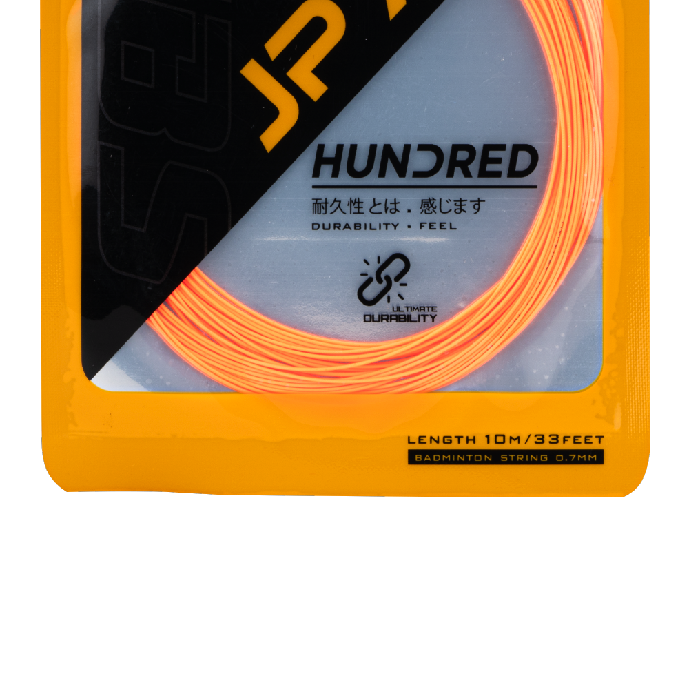 Hundred Badminton String JP 70 - Popsicle-Orange