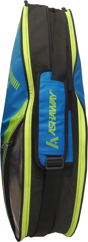 Ashaway AB 36 Badminton Kit Bag (Multicolor, 45L) | Durable & Spacious Sports Kit Bag for Men & Women