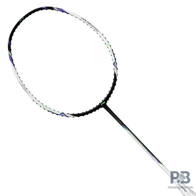 Lining Halbertec Motor Badminton Racket - Pearl White ( 3u / 4u / 5u)
