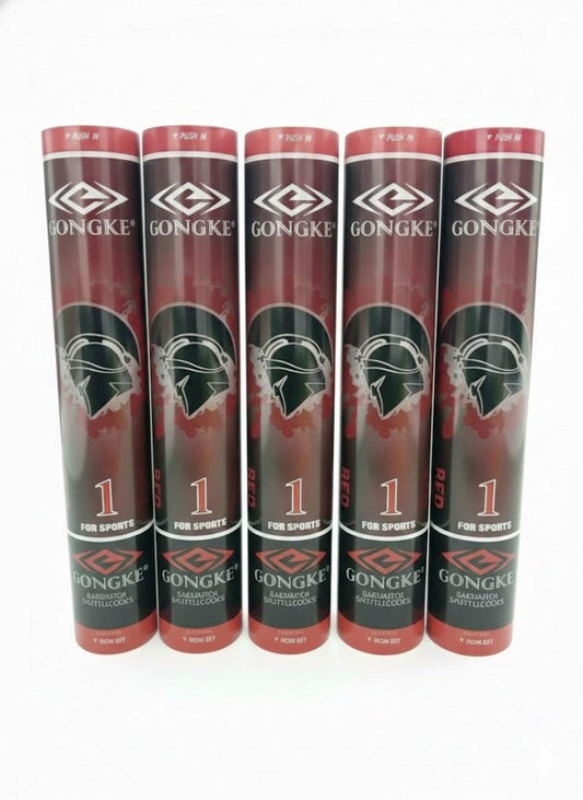 Gongke Badminton Shuttlecock | Durable Feather Shuttlecock for Training & Club Play