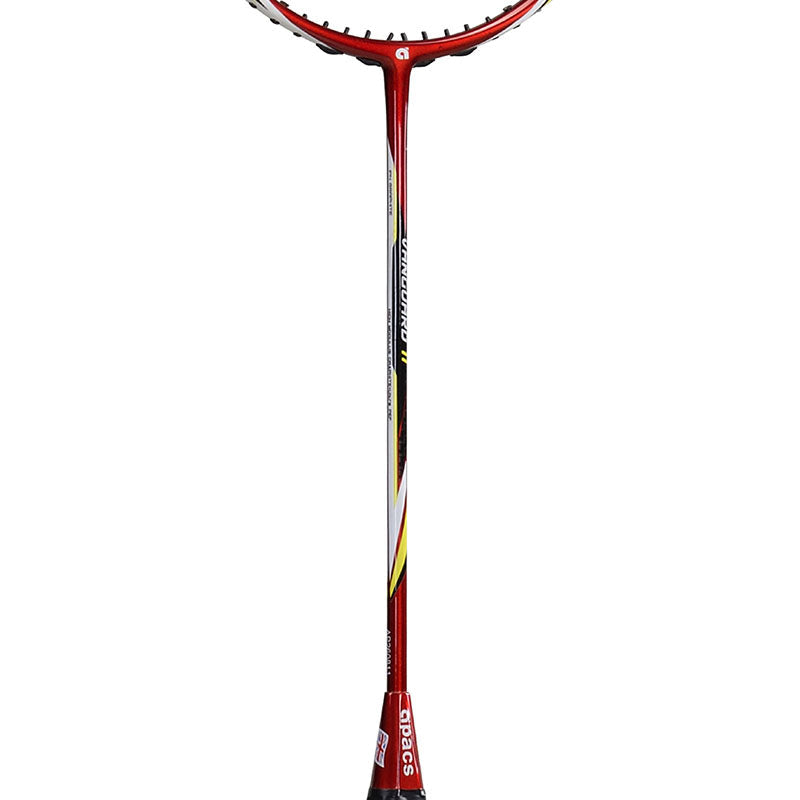 Apacs Vanguard 11 Badminton Racket – Hi-Modulus Graphite All-Round Racket with 38LBS Tension