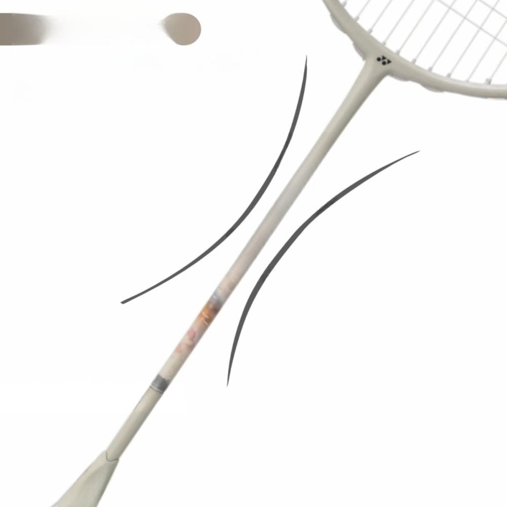 Yonex Nanoflare 700 Game Badminton Racket - Light Beige | Advanced Graphite Racquet with Super Slim Shaft & Aero Frame | Speed & Control for Professional Play
