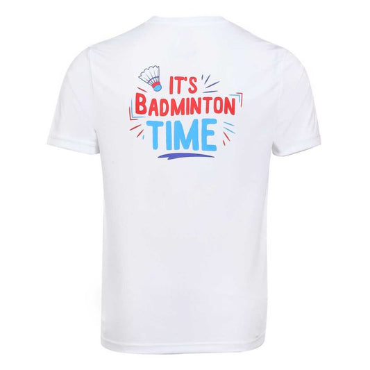 Yonex Badminton Tshirt Round Neck J 3108JR - White