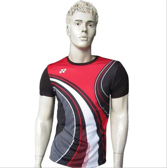 Yonex 1795 Badminton T-Shirt – Jet Black | Round Neck Lightweight Sportswear