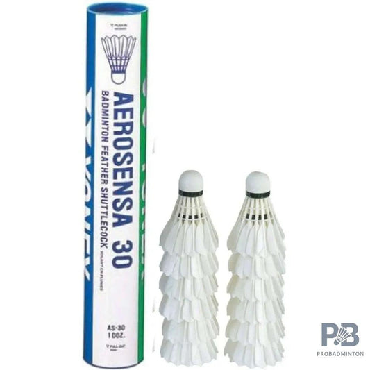 YONEX AS 30 Feather Shuttlecock (Pack of 12)