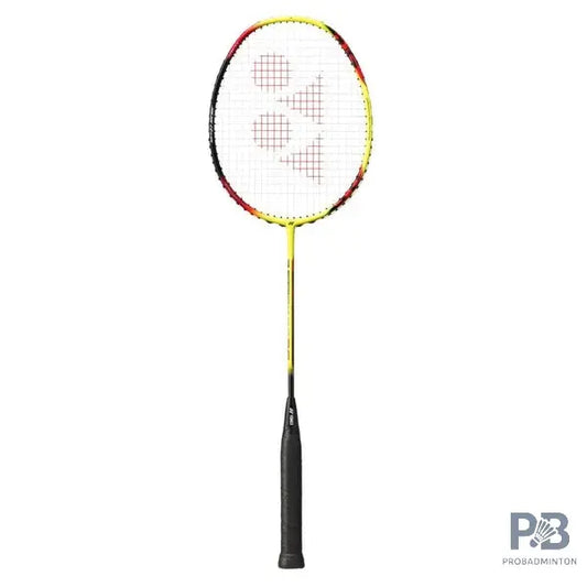 YONEX Astrox 0.7DG Graphite Badminton Racket – Yellow/Black | 77g | G4 Grip