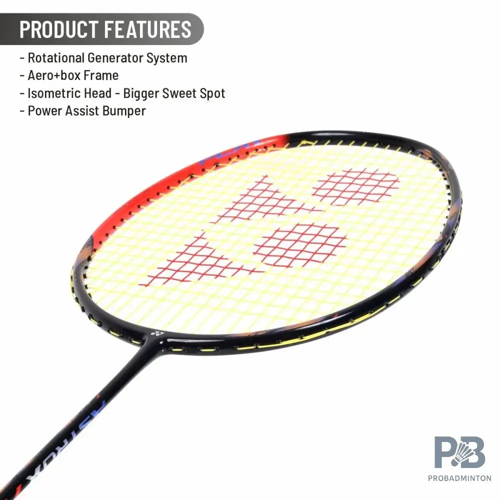 YONEX Astrox 77 Play Badminton Racquet - High Orange