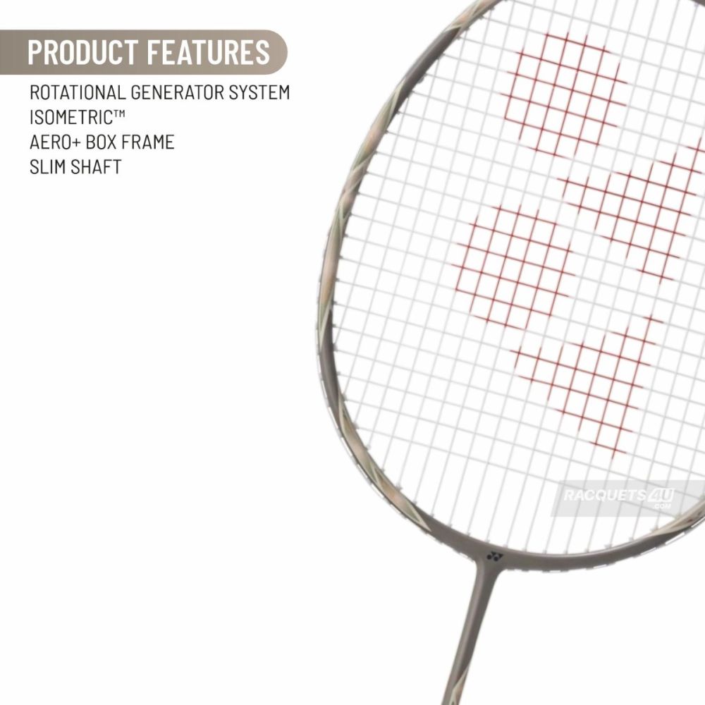 YONEX Astrox 77 Play Badminton Racquet - Light Beige