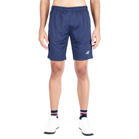Yonex Mens Short 2641B - Dark Navy White – Lightweight Performance Shorts for Active Players