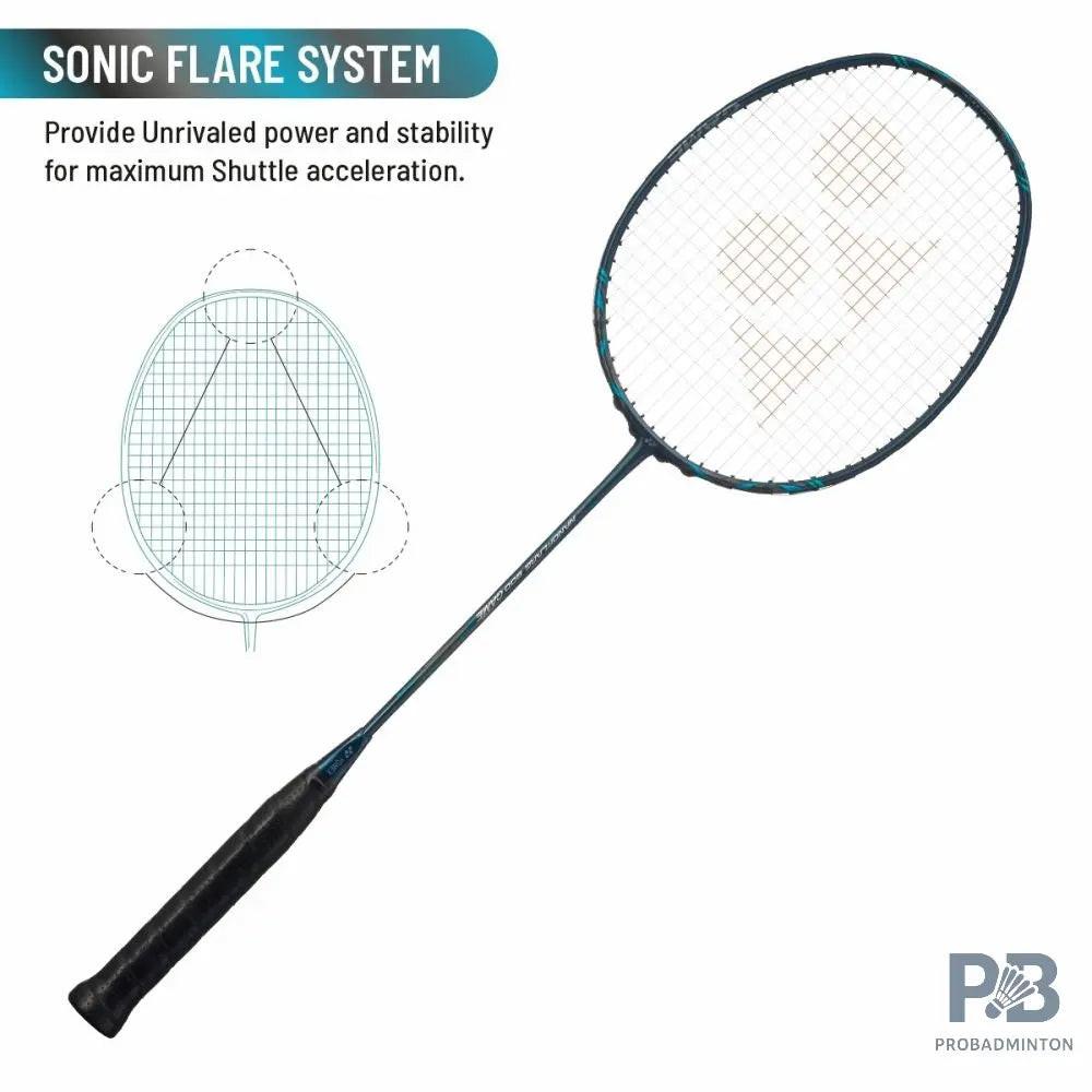 Yonex Nanoflare 800 Game Badminton Racket - Deep Green | Stiff Flex, Speed Control | Graphite