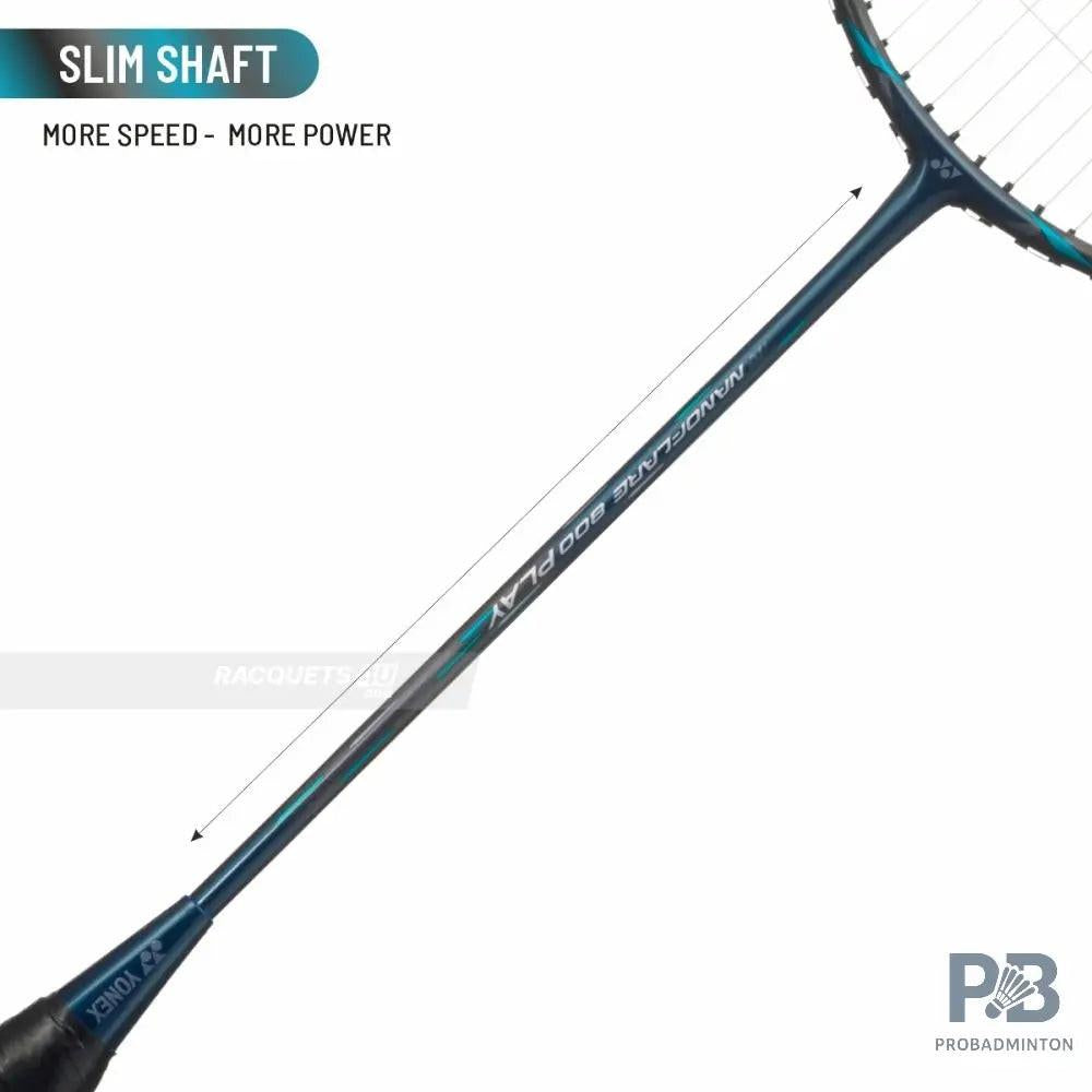 YONEX Nanoflare 800 Play Badminton Racket – Deep Green | 4U G5 | Fast Swing & Control