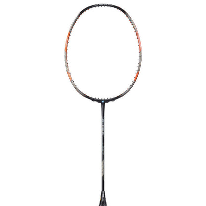 Apacs Z-Ziggler Badminton Racket (Unstrung) - Black/Orange – Powerful Stiff Racket for Advanced Players